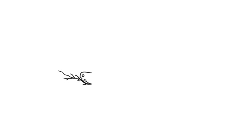 燕子简笔画