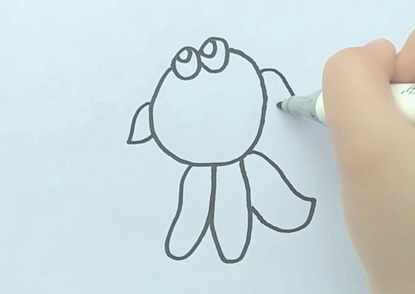 金鱼简笔画