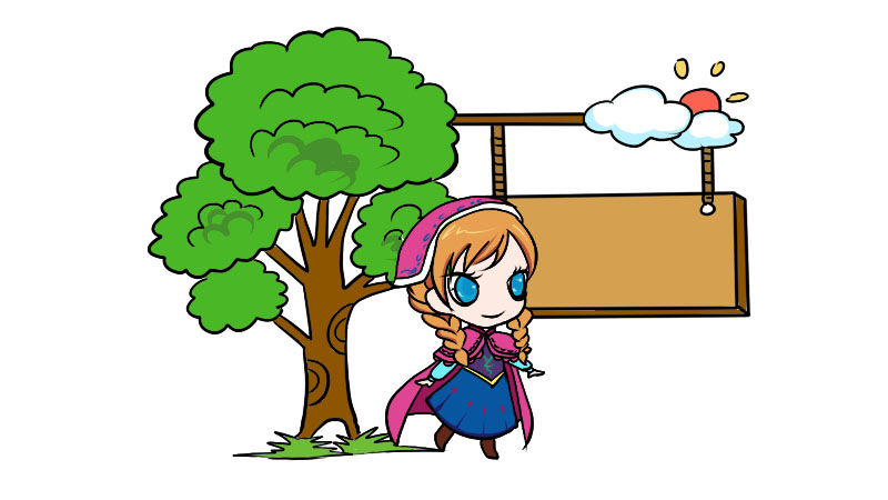 森林狂欢节简笔画画法  森林狂欢节简笔画步骤