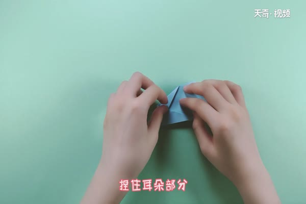 兔子的折法 兔子怎么折