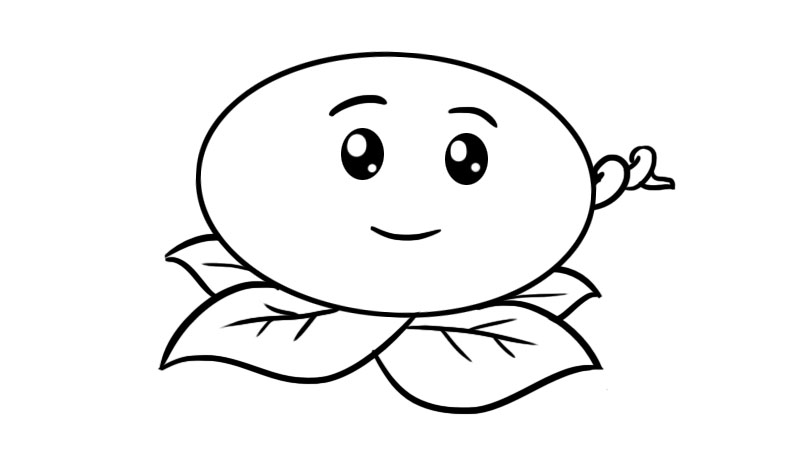 西瓜投手简笔画怎么画  西瓜投手简笔画画法