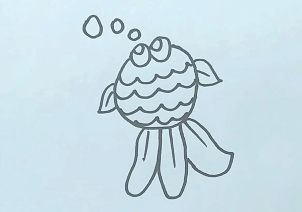 金鱼简笔画