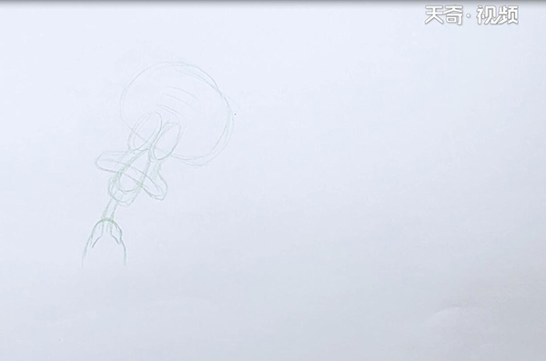 章鱼哥简笔画
