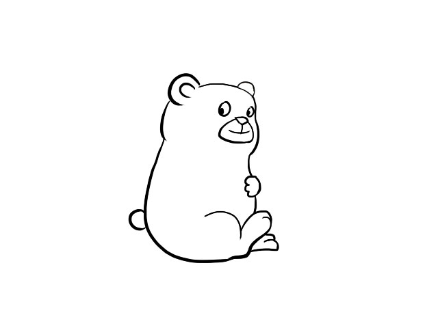 熊简笔画