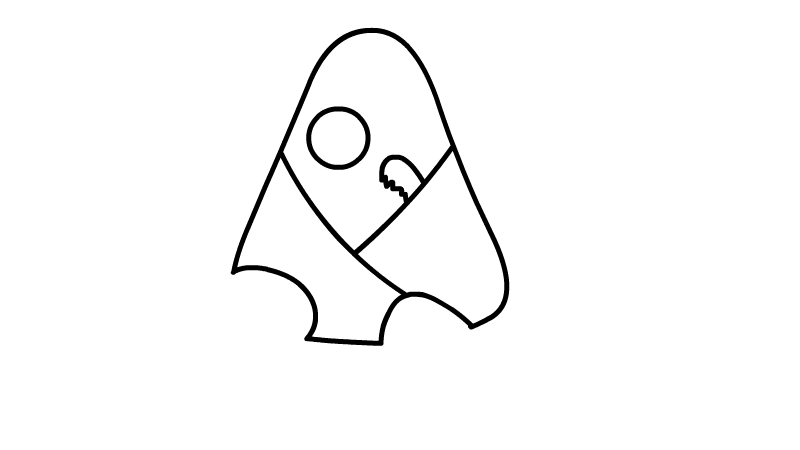 端午节粽子简笔画步骤  端午节粽子简笔画教程