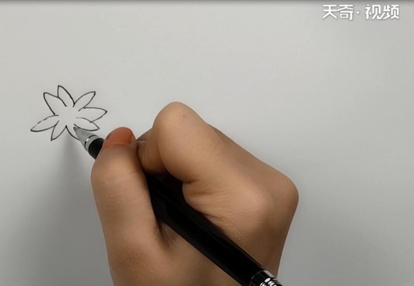 花朵简笔画