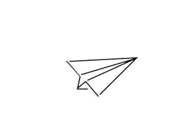 纸飞机怎么画好看又简单 纸飞机的画法步骤