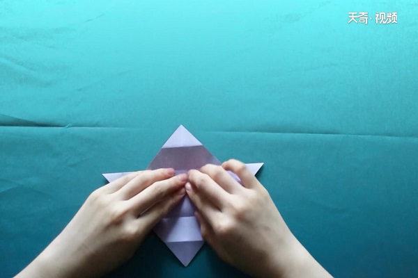 猫咪书签怎么折