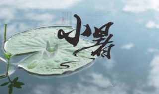 小暑经典诗词（小暑经典诗词大全）