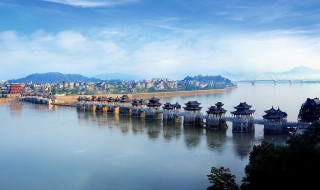 广济桥为什么中间断开（为什么广济桥中间断了）