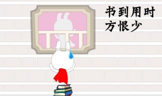 书到用时方恨少下一句诗词是什么 切忌书到用时方恨少下一句诗词是什么