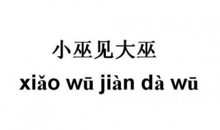 小巫见大巫的意思是什么意思（小巫见大巫的意思是什么?）