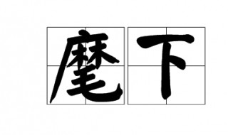 麾下是什么意思（灰烬的意思）