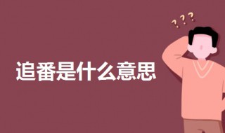 追番是什么意思啊 入坑必看100部番剧