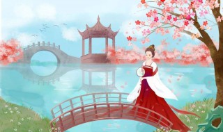 李白写给杨贵妃的诗 云想衣裳花想容 春风拂槛露华浓