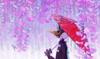 关于紫藤花的唯美古风句 关于紫藤花的唯美古风句子