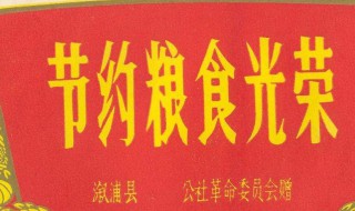节约粮食的顺口溜（节约粮食的顺口溜50字）