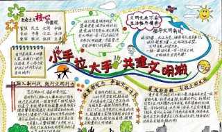 文明创建手抄报内容（文明创建手抄报内容 句子）