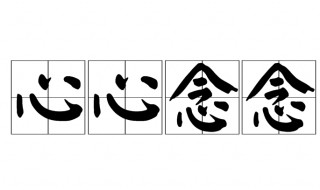 心心念念什么意思 心心念念下一句是什么