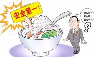 关于食品安全的知识 关于食品安全的知识简短文字