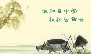 关于珍惜粮食的名言（关于珍惜粮食的名言和诗句有哪些）