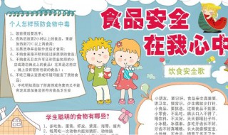 食品安全手抄报内容资料 食品安全手抄报内容资料大全 一等奖