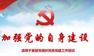 党的建设的主要内容 党的建设包括七个方面