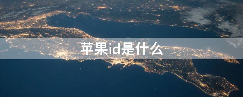 iPhoneid是什么（怎么查自己的id账号和密码）