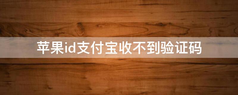 iPhoneid支付宝收不到验证码 苹果手机支付设置支付宝验证码一直收不到