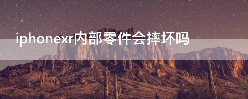 iPhonexr内部零件会摔坏吗 苹果xr内部零件