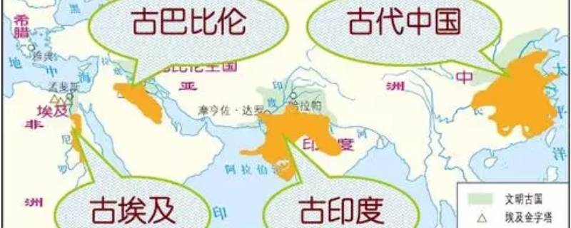 四大文明古国的发源地（北纬30度是四大文明古国的发源地）